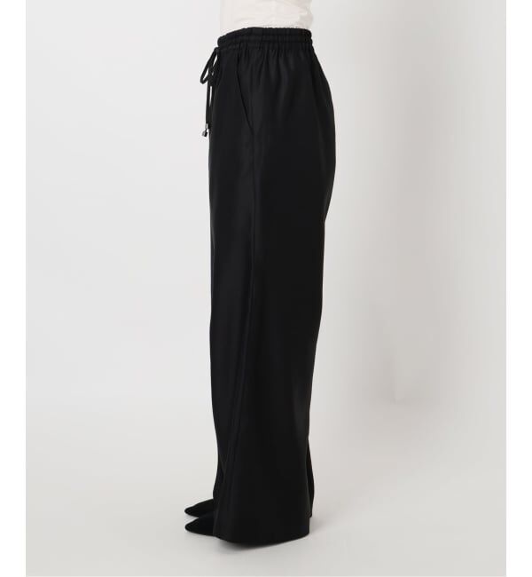 IENA LA BOUCLE「《予約》IENA LA BOUCLE コットンサテンイージーパンツ」|その他|