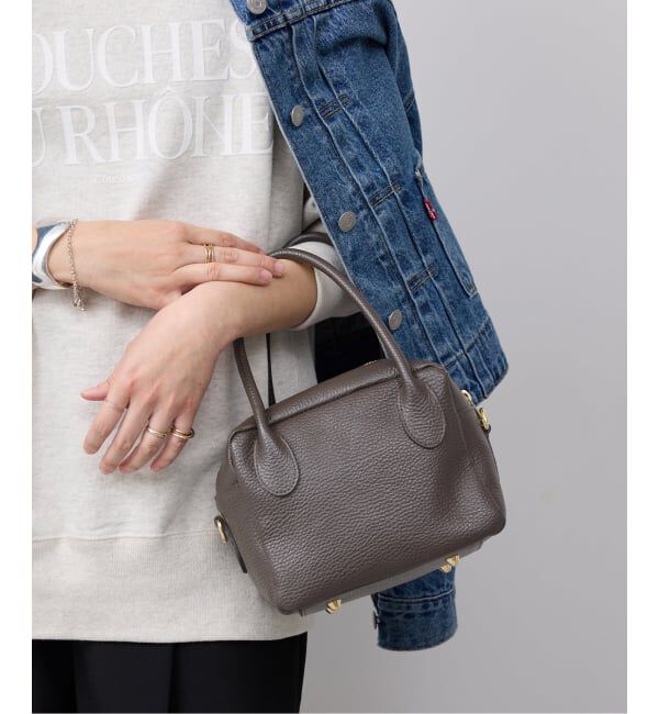 SLOBE IENA「MARLON/マーロン ミニボストンバッグ」|ハンドバッグ|