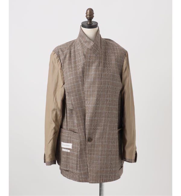 IENA「COUTURE D'ADAM/クチュールドアダム Double JK Prince of Wales 26SS-004」|テーラードジャケット|