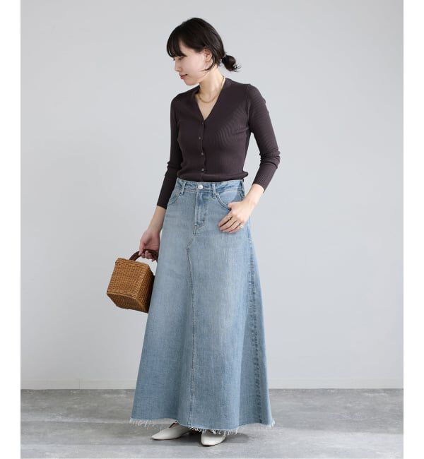 IENA「YANUK/ヤヌーク Flare Long Skirt スカート」|スカート|