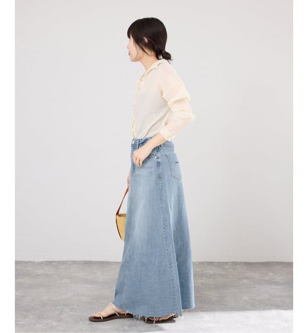 IENA「YANUK/ヤヌーク Flare Long Skirt スカート」|スカート|