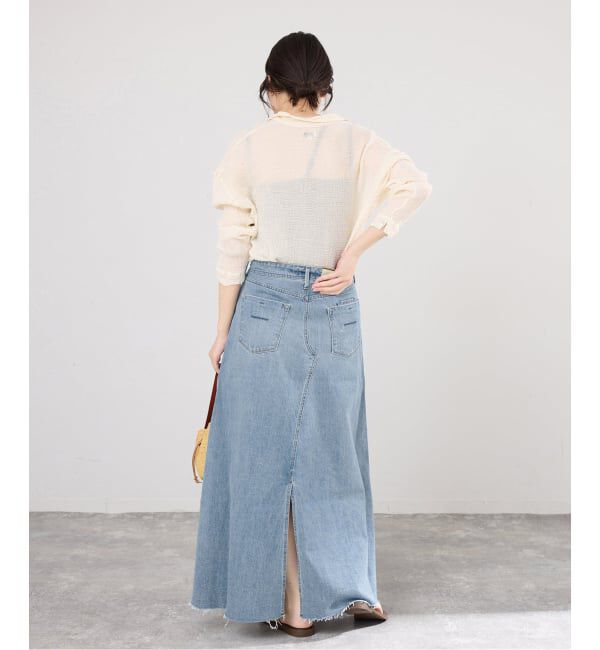 IENA「YANUK/ヤヌーク Flare Long Skirt スカート」|スカート|