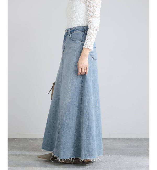 IENA「YANUK/ヤヌーク Flare Long Skirt スカート」|スカート|