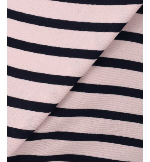 IENA「《新色》SEATTLEボーダーボートネックプルオーバー」|ニット・セーター|