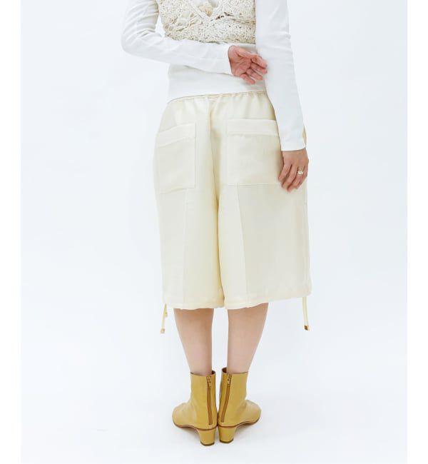 IENA LA BOUCLE「IENA LA BOUCLE ブライトシアーハーフパンツ」|その他|