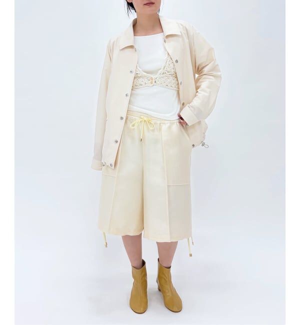 IENA LA BOUCLE「IENA LA BOUCLE ブライトシアーハーフパンツ」|その他|