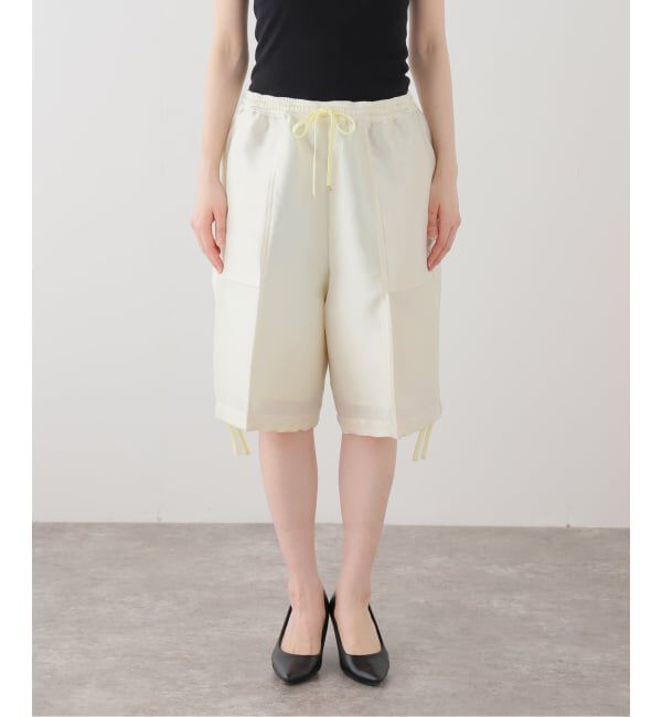 IENA LA BOUCLE「IENA LA BOUCLE ブライトシアーハーフパンツ」|その他|