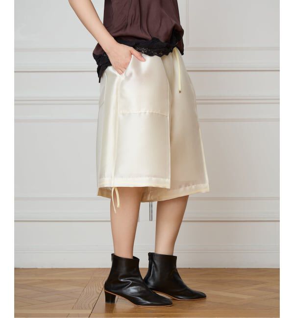 IENA LA BOUCLE「IENA LA BOUCLE ブライトシアーハーフパンツ」|その他|