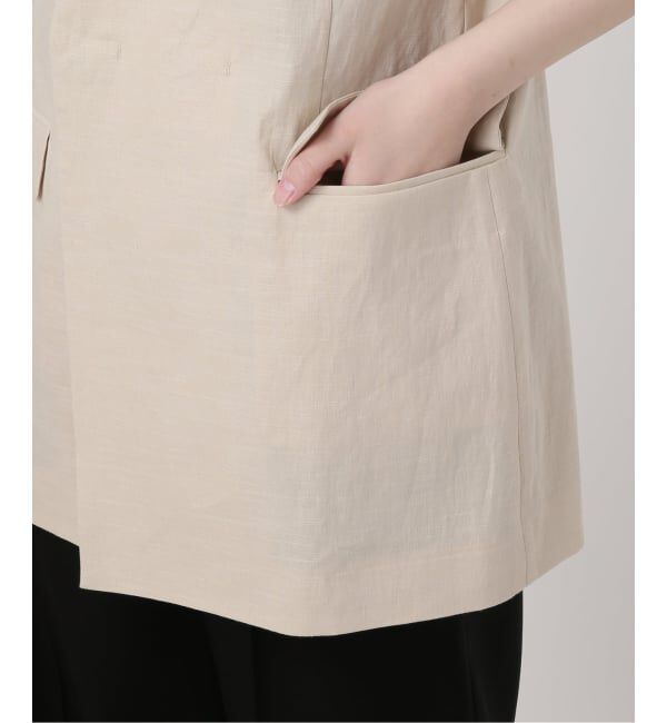 VERMEIL par iena「Clean Linen ベスト」|その他|