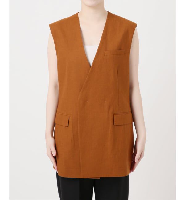VERMEIL par iena「Clean Linen ベスト」|その他|
