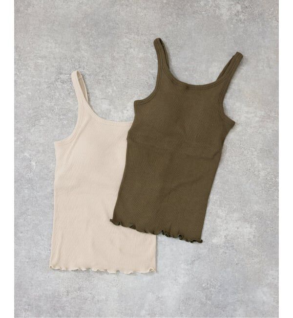 SLOBE IENA「《予約》PALM/パーム SLOBE別注 2SETキャミソール」|インナー|