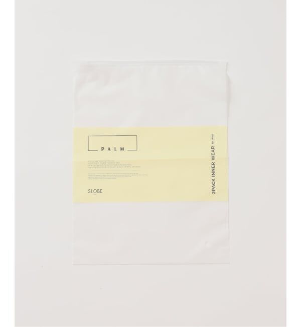 SLOBE IENA「《予約》PALM/パーム SLOBE別注 Vネック2SETキャミソール」|インナー|