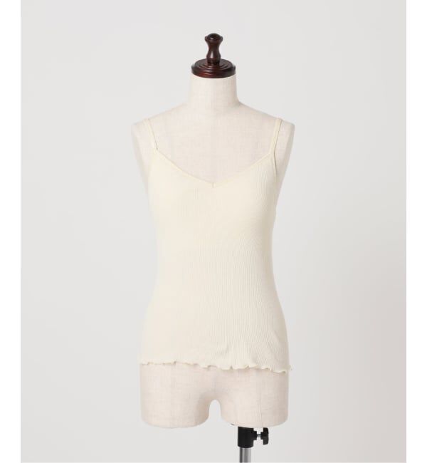 SLOBE IENA「《予約》PALM/パーム SLOBE別注 Vネック2SETキャミソール」|インナー|
