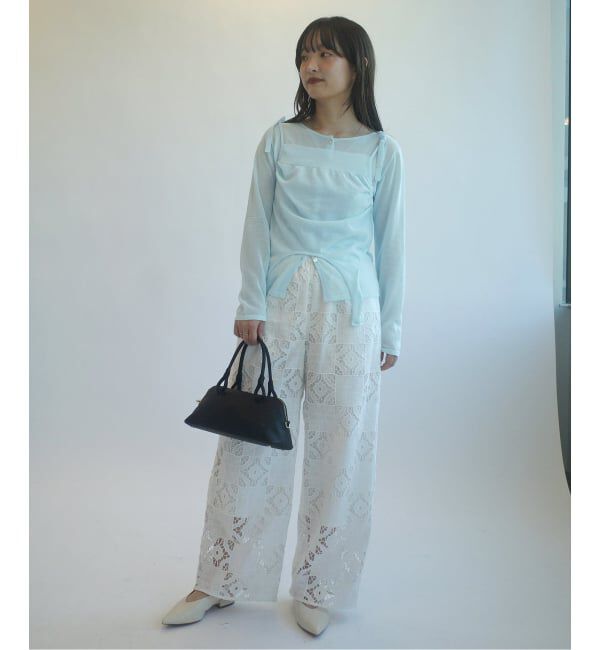 SLOBE IENA「《追加予約》tyn.TGOR/トゴール SLOBE別注 タンクセットカーディガン」|カーディガン|