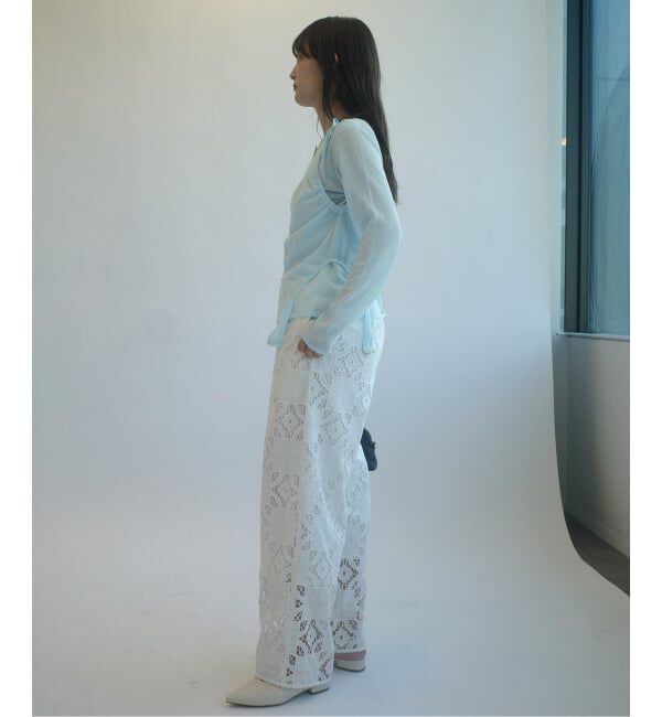 SLOBE IENA「《追加予約》tyn.TGOR/トゴール SLOBE別注 タンクセットカーディガン」|カーディガン|