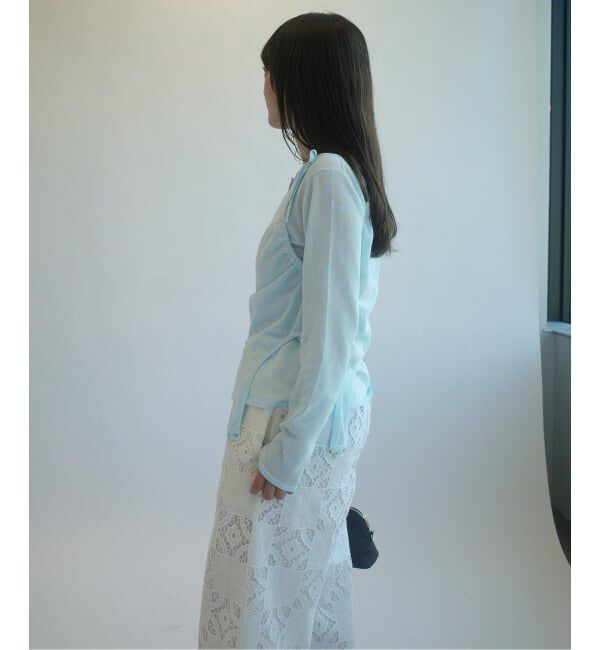 SLOBE IENA「《追加予約》tyn.TGOR/トゴール SLOBE別注 タンクセットカーディガン」|カーディガン|