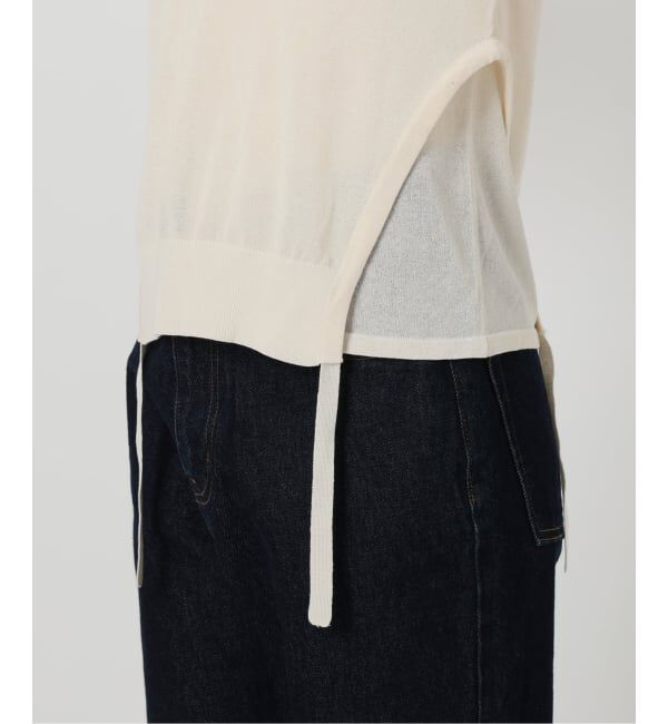 SLOBE IENA「《追加予約》tyn.TGOR/トゴール SLOBE別注 タンクセットカーディガン」|カーディガン|