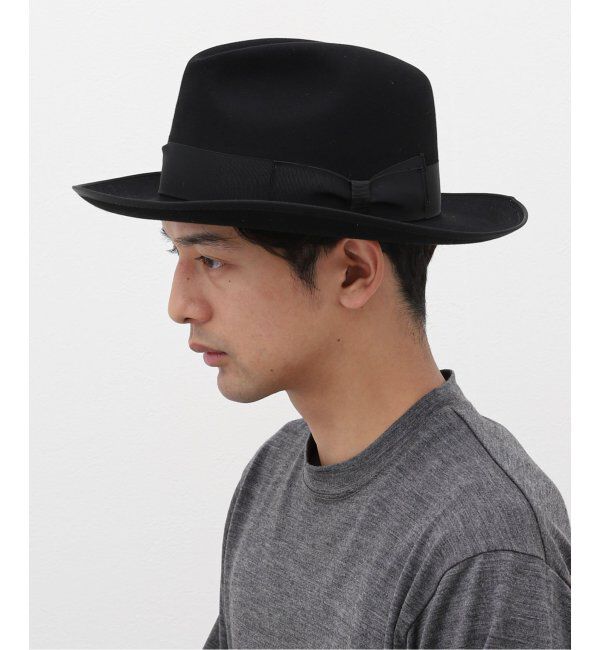 EDIFICE「【James Lock / ジェームス ロック】FEDORA HAT」|ハット|