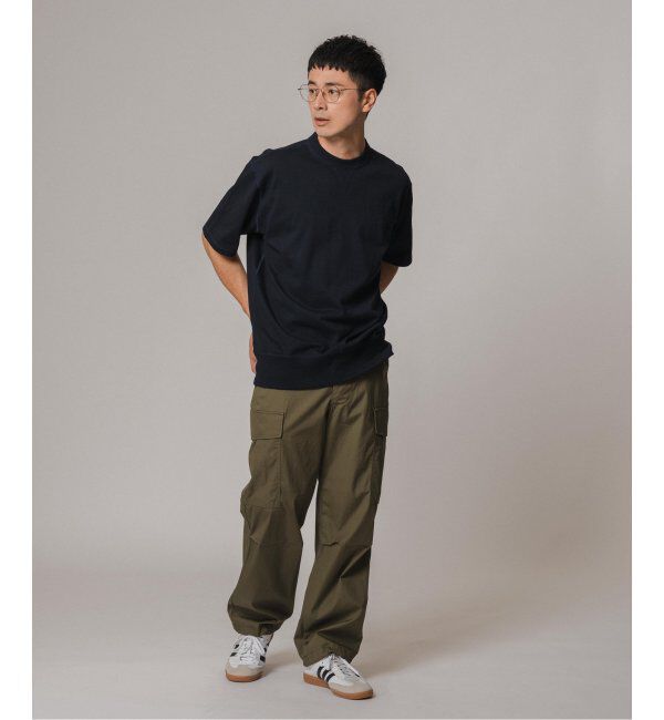 EDIFICE「LOOPWHEELER for LOWERCASE ツリテンジク スウェット型 ワイドTシャツ」|Tシャツ・カットソー|