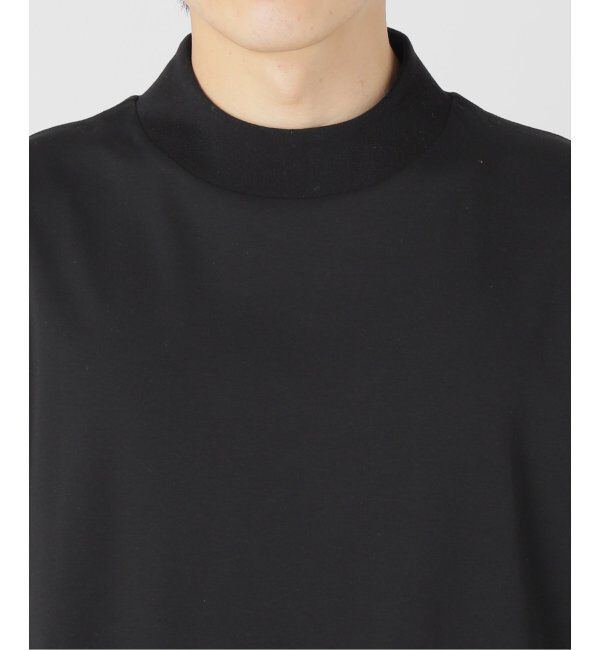 EDIFICE「nomiamo (ノミアモ) 別注 スヴィンコットン モックネック ワイドTシャツ」|Tシャツ・カットソー|