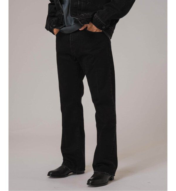 EDIFICE「《追加》Levi&rsquo;s(リーバイス) 別注 517 TM BLACK L29」|デニム|