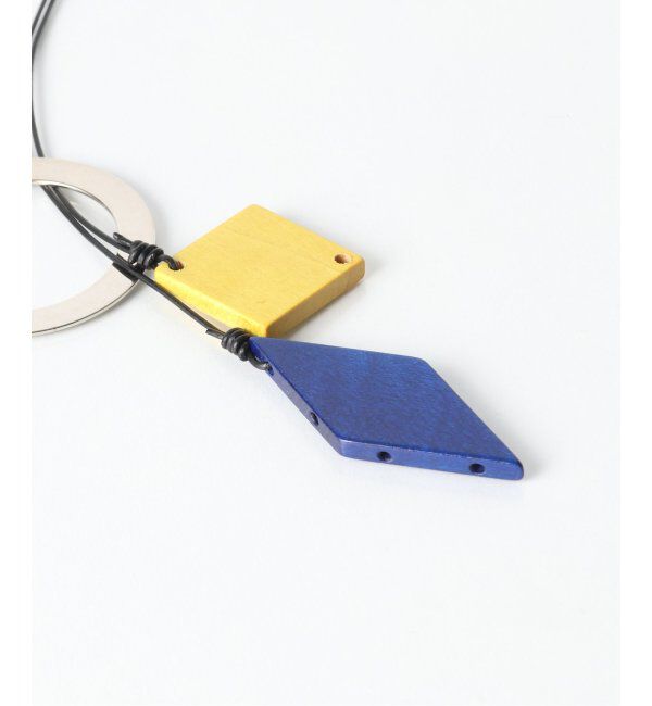 EDIFICE「m&rsquo;s braque (エムズ ブラック) 50sデットストックジャーマンウッドビーズ ネックレス」|ネックレス|