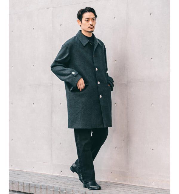 EDIFICE「MACKINTOSH(マッキントッシュ) 別注 HUMBIE/ハンビー SL」|ステンカラーコート|