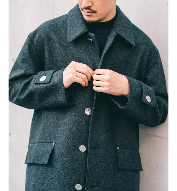 EDIFICE「MACKINTOSH(マッキントッシュ) 別注 HUMBIE/ハンビー SL」|ステンカラーコート|