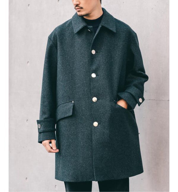 EDIFICE「MACKINTOSH(マッキントッシュ) 別注 HUMBIE/ハンビー SL」|ステンカラーコート|