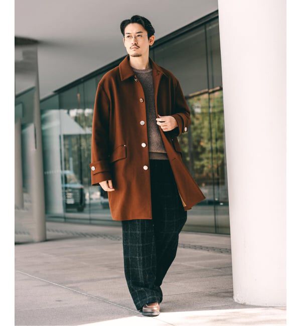 EDIFICE「MACKINTOSH(マッキントッシュ) 別注 HUMBIE/ハンビー SL」|ステンカラーコート|