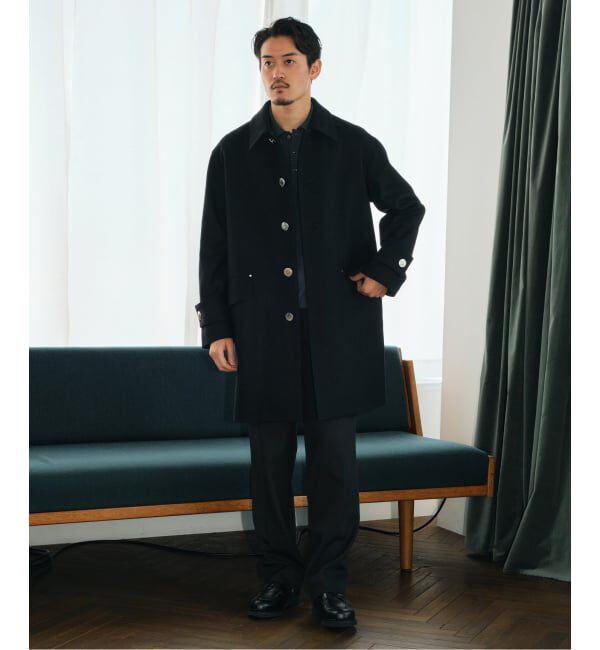 EDIFICE「MACKINTOSH(マッキントッシュ) 別注 HUMBIE/ハンビー SL」|ステンカラーコート|