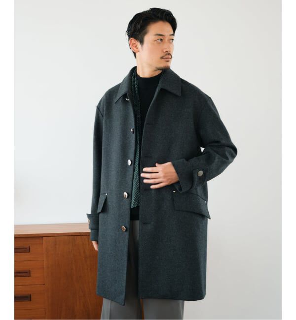 EDIFICE「MACKINTOSH(マッキントッシュ) 別注 HUMBIE/ハンビー SL」|ステンカラーコート|