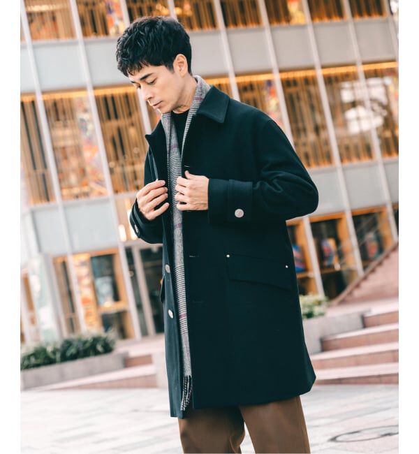 EDIFICE「MACKINTOSH(マッキントッシュ) 別注 HUMBIE/ハンビー SL」|ステンカラーコート|