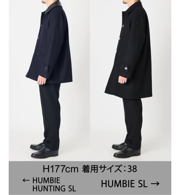 EDIFICE「MACKINTOSH(マッキントッシュ) 別注 HUMBIE/ハンビー SL」|ステンカラーコート|
