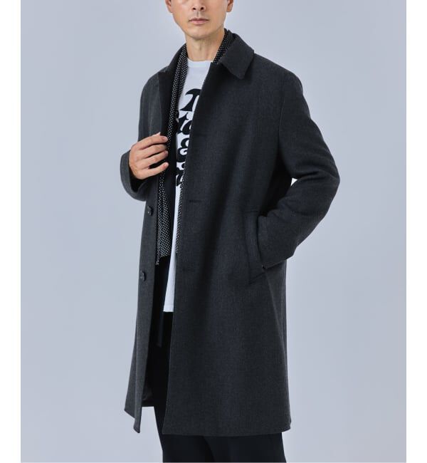 EDIFICE「MACKINTOSH(マッキントッシュ) 別注 DUNKELD/ダンケルド Loro Piana Fabric」|ステンカラーコート|