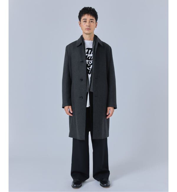 EDIFICE「MACKINTOSH(マッキントッシュ) 別注 DUNKELD/ダンケルド Loro Piana Fabric」|ステンカラーコート|