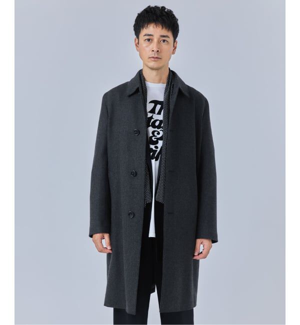 EDIFICE「MACKINTOSH(マッキントッシュ) 別注 DUNKELD/ダンケルド Loro Piana Fabric」|ステンカラーコート|