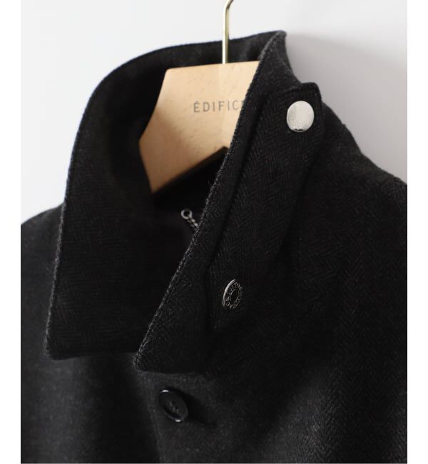 EDIFICE「MACKINTOSH(マッキントッシュ) 別注 DUNKELD/ダンケルド Loro Piana Fabric」|ステンカラーコート|