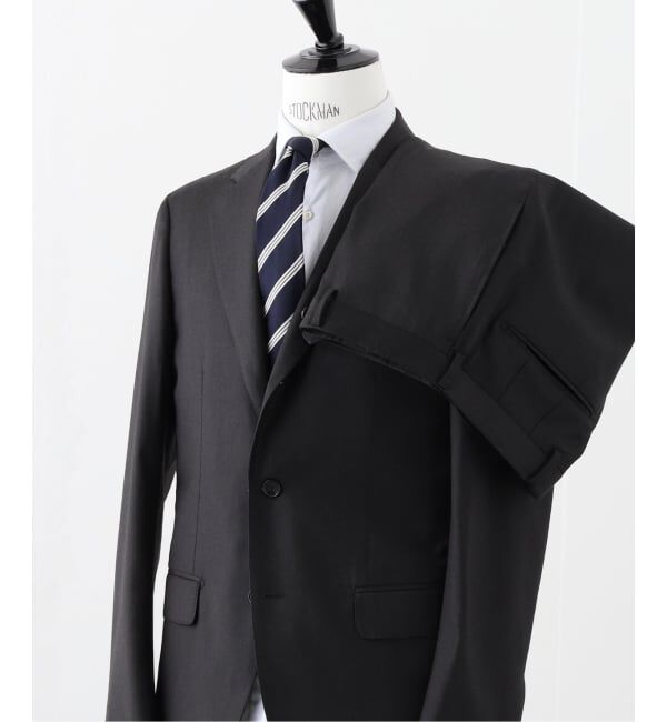 EDIFICE「D.OLIVER 3ボタン ロロピアーナ(サージ)」|スーツ|グレー