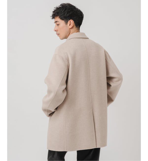 EDIFICE「E. ウールカシミヤ Wフェイス コート」|チェスターコート|