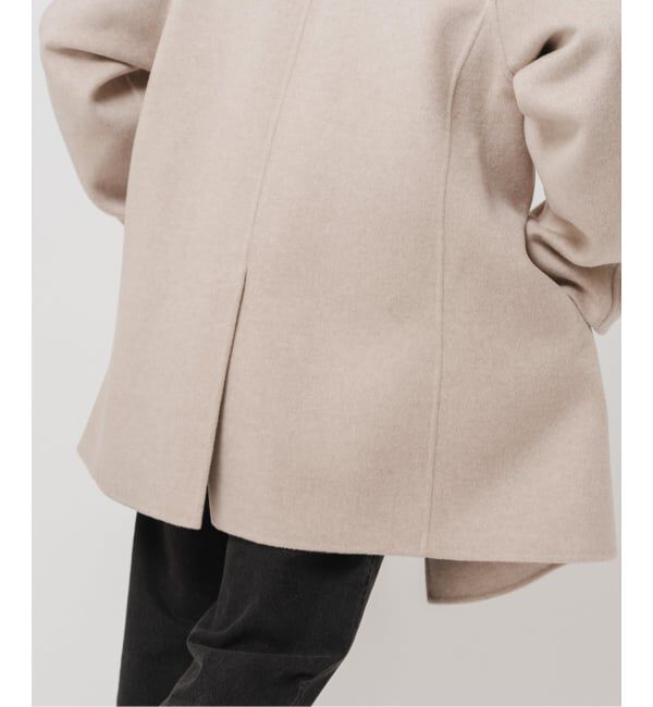 EDIFICE「E. ウールカシミヤ Wフェイス コート」|チェスターコート|