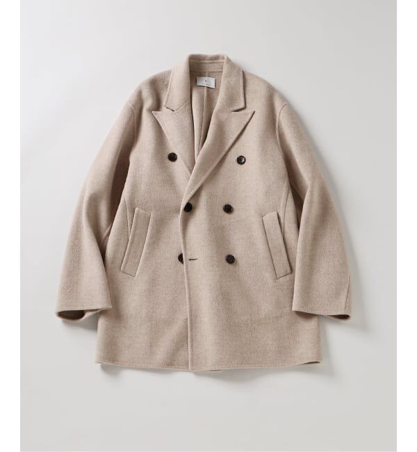 EDIFICE「E. ウールカシミヤ Wフェイス コート」|チェスターコート|