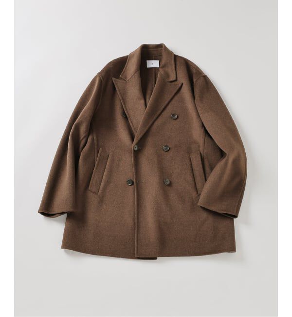 EDIFICE「E. ウールカシミヤ Wフェイス コート」|チェスターコート|