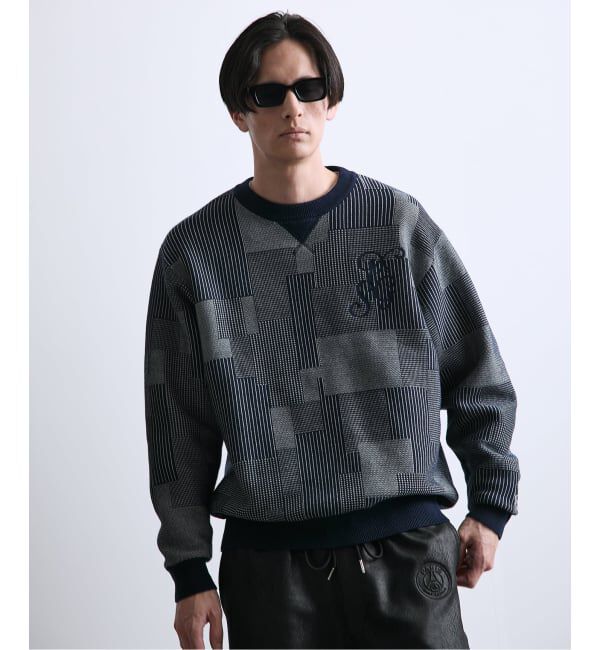 Paris Saint-Germain「【Paris Saint-Germain / パリ・サン＝ジェルマン】 JP Panel Sweat Knit」|ニット・セーター|