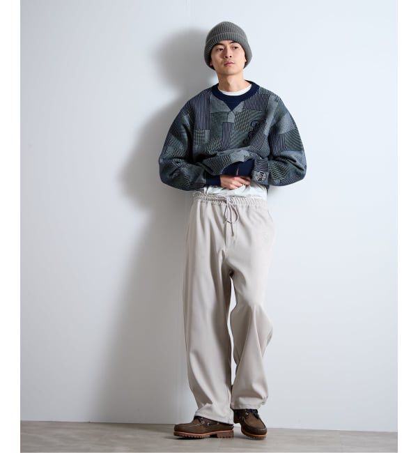 Paris Saint-Germain「【Paris Saint-Germain / パリ・サン＝ジェルマン】 JP Panel Sweat Knit」|ニット・セーター|