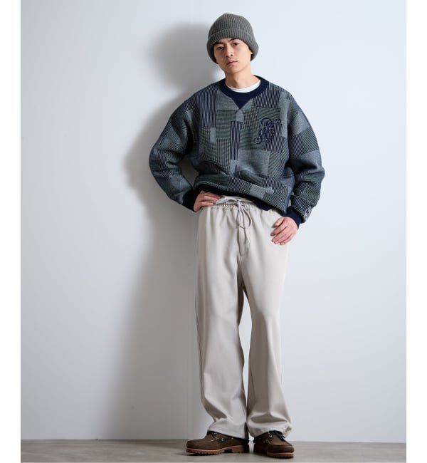 Paris Saint-Germain「【Paris Saint-Germain / パリ・サン＝ジェルマン】 JP Panel Sweat Knit」|ニット・セーター|