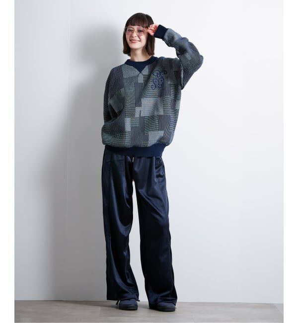 Paris Saint-Germain「【Paris Saint-Germain / パリ・サン＝ジェルマン】 JP Panel Sweat Knit」|ニット・セーター|