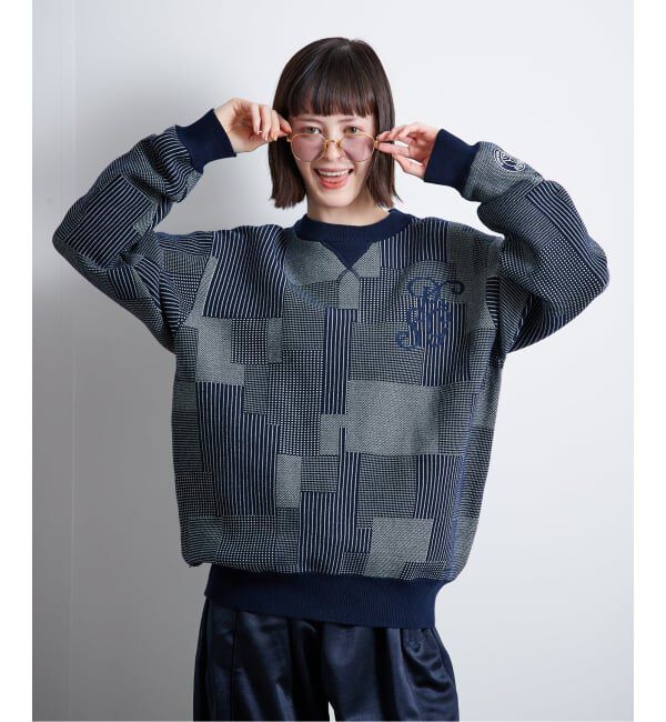 Paris Saint-Germain「【Paris Saint-Germain / パリ・サン＝ジェルマン】 JP Panel Sweat Knit」|ニット・セーター|