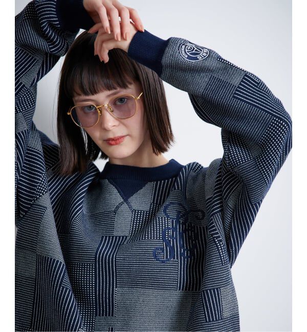 Paris Saint-Germain「【Paris Saint-Germain / パリ・サン＝ジェルマン】 JP Panel Sweat Knit」|ニット・セーター|