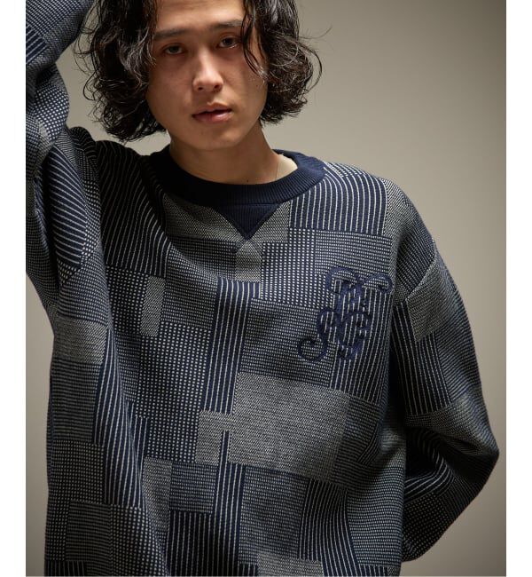 Paris Saint-Germain「【Paris Saint-Germain / パリ・サン＝ジェルマン】 JP Panel Sweat Knit」|ニット・セーター|